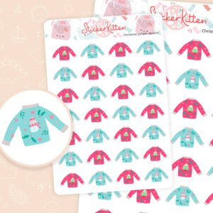 Christmas Jumper Stickers