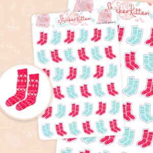 Cosy Socks Stickers