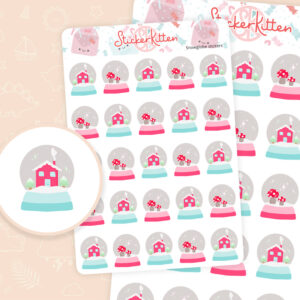 Snowglobe Stickers