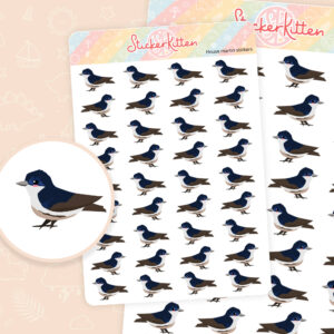 House Martin Stickers